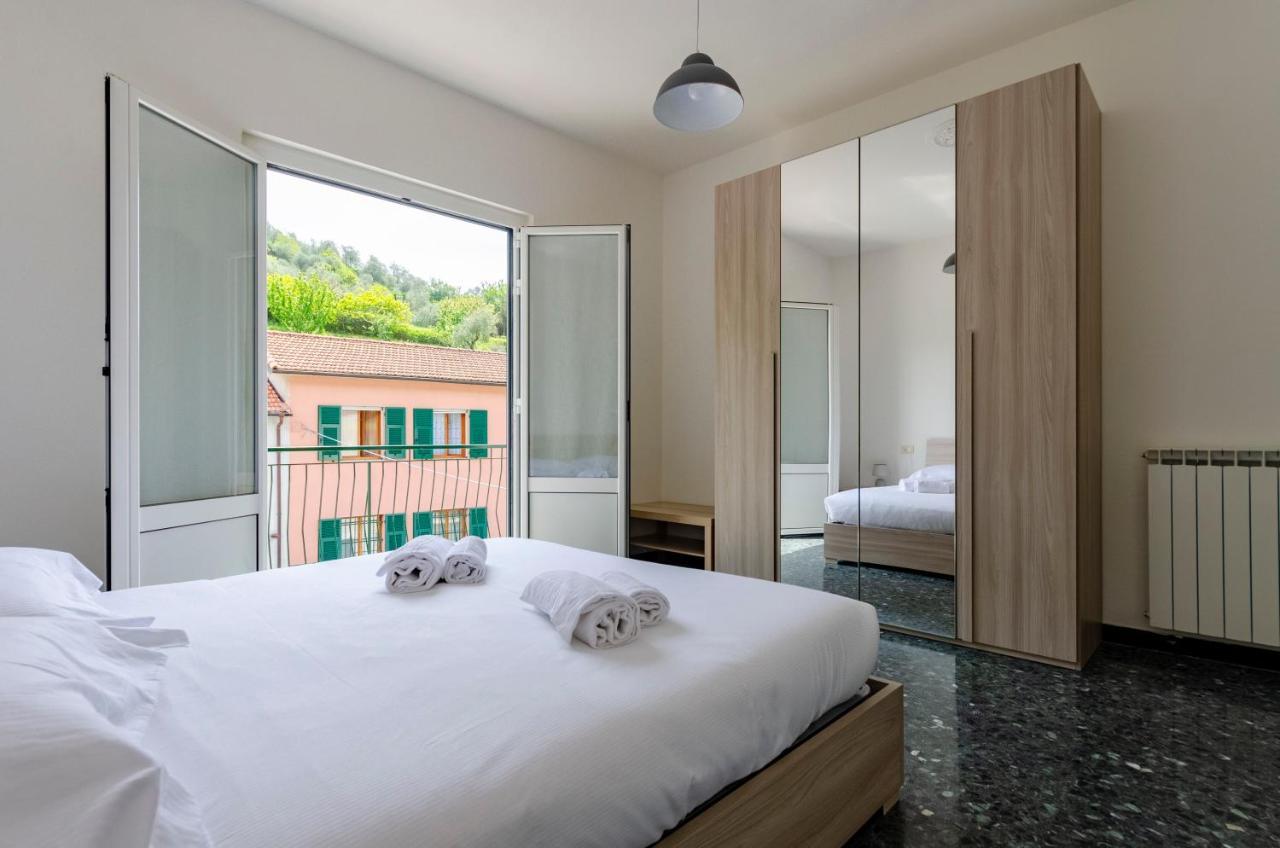 Joivy Family Flat With 3 Balconies, 10 Min To Beach Moneglia Bagian luar foto