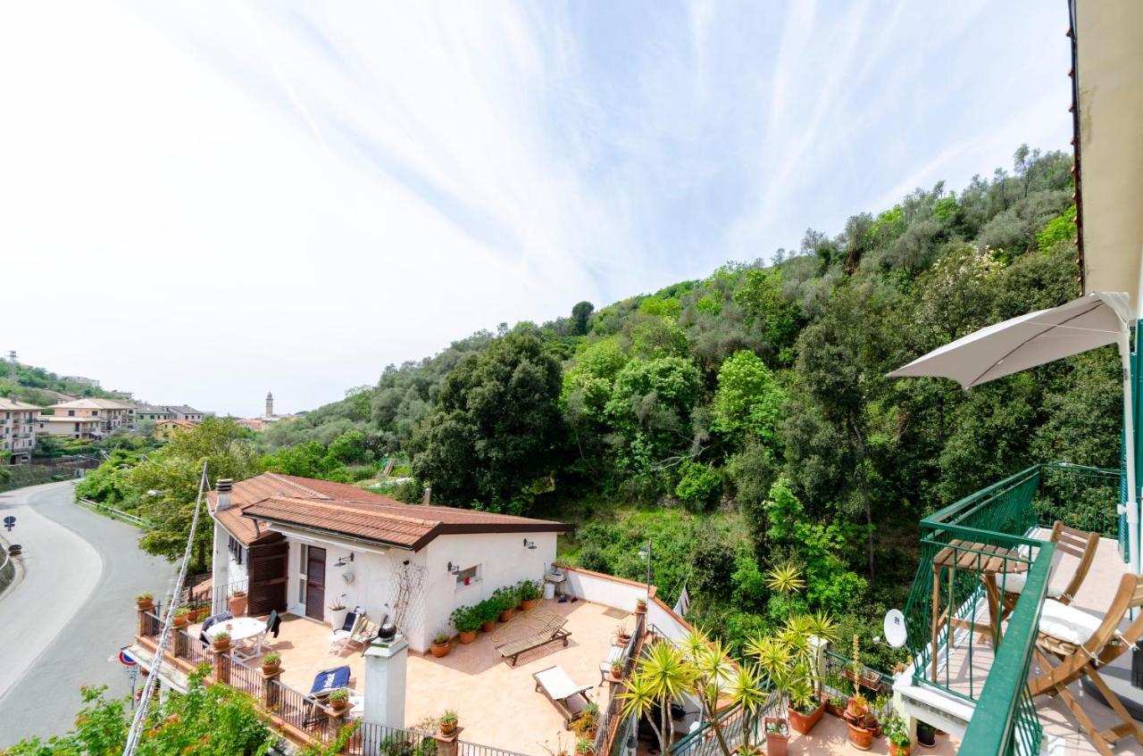 Joivy Family Flat With 3 Balconies, 10 Min To Beach Moneglia Bagian luar foto